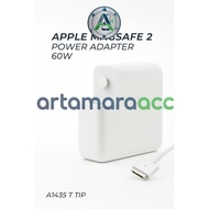 Apple 60W MagSafe 2 Power Adapter A1435 T-Tip Charger MacBook Pro 60 Watt Water/ White Adapter - Fas