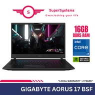 GIGABYTE AORUS 17 BSF-73SG654SH Gaming Laptop / Intel i7-13700H / RTX4070 / 16GB RAM / 1TB SSD / 17.3″ QHD 240Hz / W11