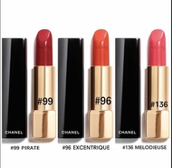 ลิปสติกชาเเนล Lipstick CHANEL ROUGE ALLURE ลิปสติกเนื้อบางเบา สีเข้มข้นเด่นชัด  3สียอดนิยม ลิปสติกขายดี สีสวยเนื้อติดทน เครื่องสำอางค์ผู้หญิง