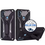 CASE HP SAMSUNG A11 / SAMSUNG M11 CASING STANDING BACK KLIP HARD CASE HP ROBOT NEW COVER