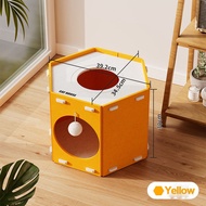 Teeker mèo cưng Cảm Thấy Nhà Với Mèo Chơi Gãi Nhà Cho Trong Nhà ổ cho mèo Cảm Thấy Mèo Hideaway Hình