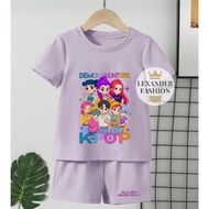 Lexander Fashion Boys and Girls Outfits with Cartoon Images Trendy Hunters Squad