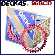 Deckas 96BCD MTB Bike Chainring Round Oval Chainwheel SH 96BCD 32 34T 36T 38T 40T 42T 44T 46T 48T 50