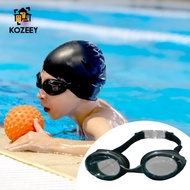 [KOZEEY] Swim Goggles 150 Degree Waterproof Anti Fog Nearsighted Swimming Lenses Swim Eyewear for Pr
