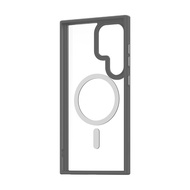 Benks MagClap Crystal Phone Case for Samsung S24 Ultra S24+ All-Inclusive Trendy Case MagSafe Compat