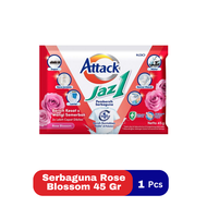 Attack Jazz1 Cinta Detergen Serbaguna 45 gr / Attack Jazz1 Softener Roseberry 40 gr