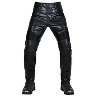 [KFJND] Jeans Déquitation De Moto Pour HommesPantalons De Course De MotocrossCuir PUMotardFjWaterpro