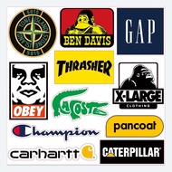Sticker Thrift Thrifting Logo Brand Carhartt Pancoat Stone Island Ben Davis Obey