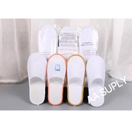 20 pairs Hotel White Slipper - Hotel/Airbnb/Homestay/Travel/Saloon