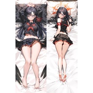 อะนิเมะ Dakimakura ญี่ปุ่นนอกคฤหาสน์ขนาดชีวิตสองด้านสดใสร่างกายปลอกหมอน Nakamasa Ichika Blue Archive