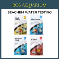 Seachem Water Testing Aquarium Aquascape Fish ( Ammonia Alert / Alert Combo / pH Alert ) Seachem Sen
