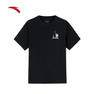 ANTA Men KT Short Sleeves Tee 1525B1159-5 -Black (Baju Sukan Lelaki)