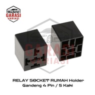 Relay Socket, Socket holder, house Socket, 4 pin, 5 pin legs