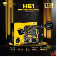 EZPRO H61 USB 3.0 LGA 1155 NVME Slot Motherboard