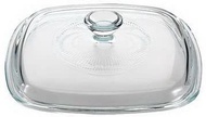 CORNINGWARE StoveTop 1-L to 1.75-L Square Glass Cover