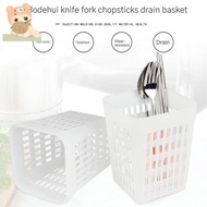 Cutlery Basket With Chopsticks Drain Function Kitchen Plastic Storage Box Cutlery Storage