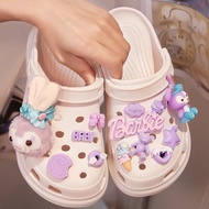 Crocs Decorative Buckles Cartoon Shoe