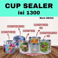 [1300 pcs] Plastic Cup Sealer / Seal Cup Sealer Plastic Seal Cup Sealer / LID Cup Sealer
