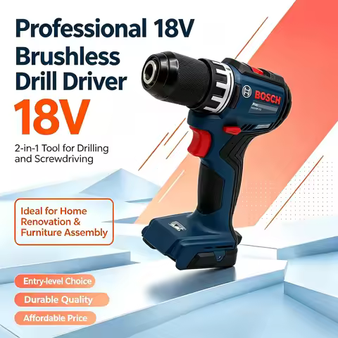 BOSCH GSR 18V-52 PRO Cordless Drill/Driver Electric Drill Cordless Drill With Battery