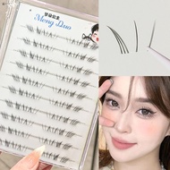 Natural Bottom Lash Clusters Spiky Manga Lash Extensions Provide Salon-Quality Effect