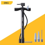 Deli ที่สูบลมจักรยาน ที่สูบลม สูบลม มอเตอร์ไซค์ ที่สูบลม รถมอเตอร์ไซค์ และไม่เด้งกลับเมื่อปั๊ม สูบลม