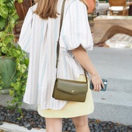 Irene (Hojicha)：多功能包、手拿包、長皮夾、迷你斜背包、橄欖色