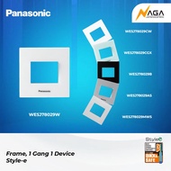 Panasonic Style-e Frame, 1 Gang 2 Device, WESJ78029