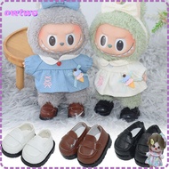 OWTWO  Shoes, Multicolor PU Leather Doll Shoes, Gift 17cm Changing Dressing Game Toys Academic Style