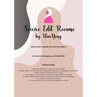 Resume Custom-made / Service edit resume 📜📄