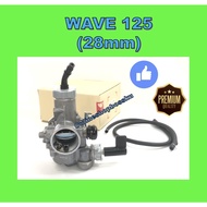 WAVE 125 RACING CARBURATOR ASSY 28MM WAVE125 RACING CARBURETOR 28MM WAVE 125 SLIDE 28MM KARBETA RACI