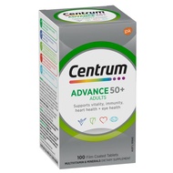 Centrum Advance 50+/Centrum Advance  100 Tablets /Centrum Advance 50+ size 150 Tablets