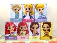 閃亮版 冰雪奇緣 艾莎 愛麗絲 灰姑娘 貝兒 人魚公主 迪士尼 公主系列 Frozen Elsa Alice Cinderella Ariel Belle Dreamy Style Glitter C