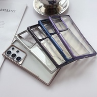 The Next Day Arrival Applicable SAMSUNG Phone Case Plating Titanium Color S24 ultra plus S23 S22 2F1