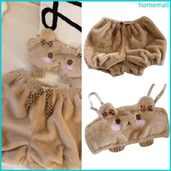 HO Women's Anime Plush Tube Shorts - Furry Cosplay Underwear