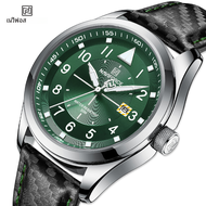 Naviforce นาฬิกาควอตซ์สำหรับผู้ชายแบรนด์ชั้นนำนาฬิกาธุรกิจเรืองแสงกันน้ำสายหนังนาฬิกาข้อมือสำหรับผู้ชาย relogio masculino
