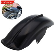 CRAFTSERIES Universal Motorcycle Short Rear Fender Black Motocross Accessories For Harley Sportster 