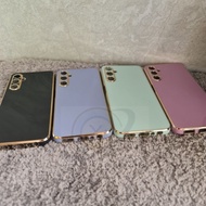 Samsung A05s SM-A057F, SM-A057F/DS, SM-A057M, SM-A057M/DS Soft Silicone Straight Edges Luxury Platin