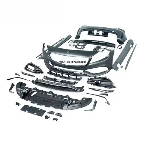 W176 A45 Body Kits Fit for A-class W176 A180 A200 A250 2012-2018 to W176 MG-Style PP Material Body K