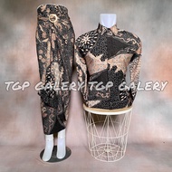 Baju BATIK COUPLE/BATIK COUPLE/BATIK SET/BATIK COUPLE Long Sleeve/BATIK COUPLE ROK LILIT