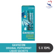 Gaviscon Original Peppermint Liquid Sachets (5 x 10ml)