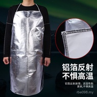 Apron Heat Insulation Clothing Heat Insulation Not Afraid of High Temperature Not Afraid of Aluminum