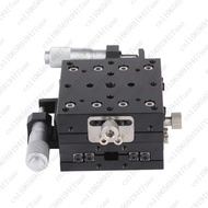 XY-Axis Manual Stage JCXY-40 Translation Stage Aluminum Platform Optical Sliding Stage Linear