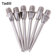 Tadill Pack of 6 Harrows  Tips Conversion  Tip Points - Standard 2BA Thread  Size 1.2in/30mm