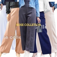 Pants premium jumbo scubaWanita fits 90kg