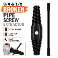 1/2-3/4 PIPE EXTRACTOR. Broken Old Thread Pipe Extractor. 1/2 Metal Pipe Extractor. Screw Extractor 