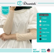 Dreamtale Cotton Women Handsock Muslimah Women Stocking Hand Sleeve Arm Sleeve Inner Tangan Sarung L