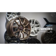 Sport Rim 1SET New Car Kerata Raxer Wheels SR55X ET40 17X7 4X100 MBRZ27 FLOW FORMING