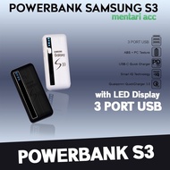 Powerbank Universal powerbank samsung 3 Port USB powerbank S3