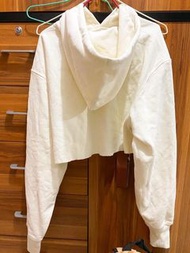 Champion small logo hoodie cream