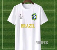 T-shirt BRASIL WORLD CUP 2026 FIFA World Cup USA Canada Mexico 2026 FIFA World Cup short sleeved T-s